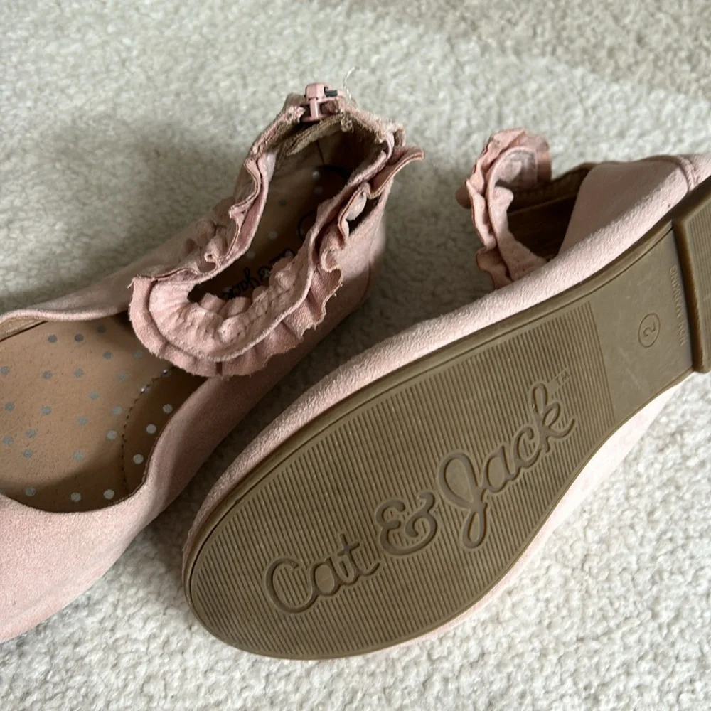 Cat & Jack Blush Pink Flats